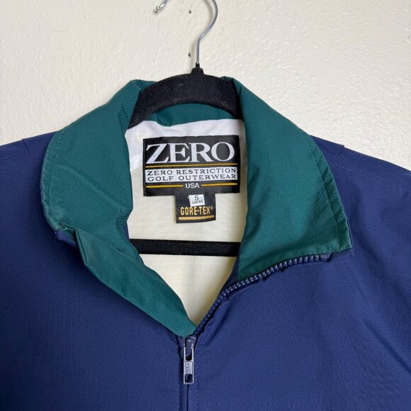 Vintage Zero Restriction Gore-Tex Golf Rain Jacket Pants Set USA Made Size Sz S - Picture 4 of 16